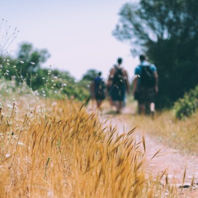 teenagers outdoors away from screens